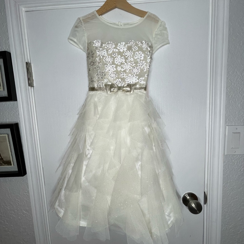 Jona Michelle Elegant Dress Pageant - Wedding - First Communion - Flower Girl